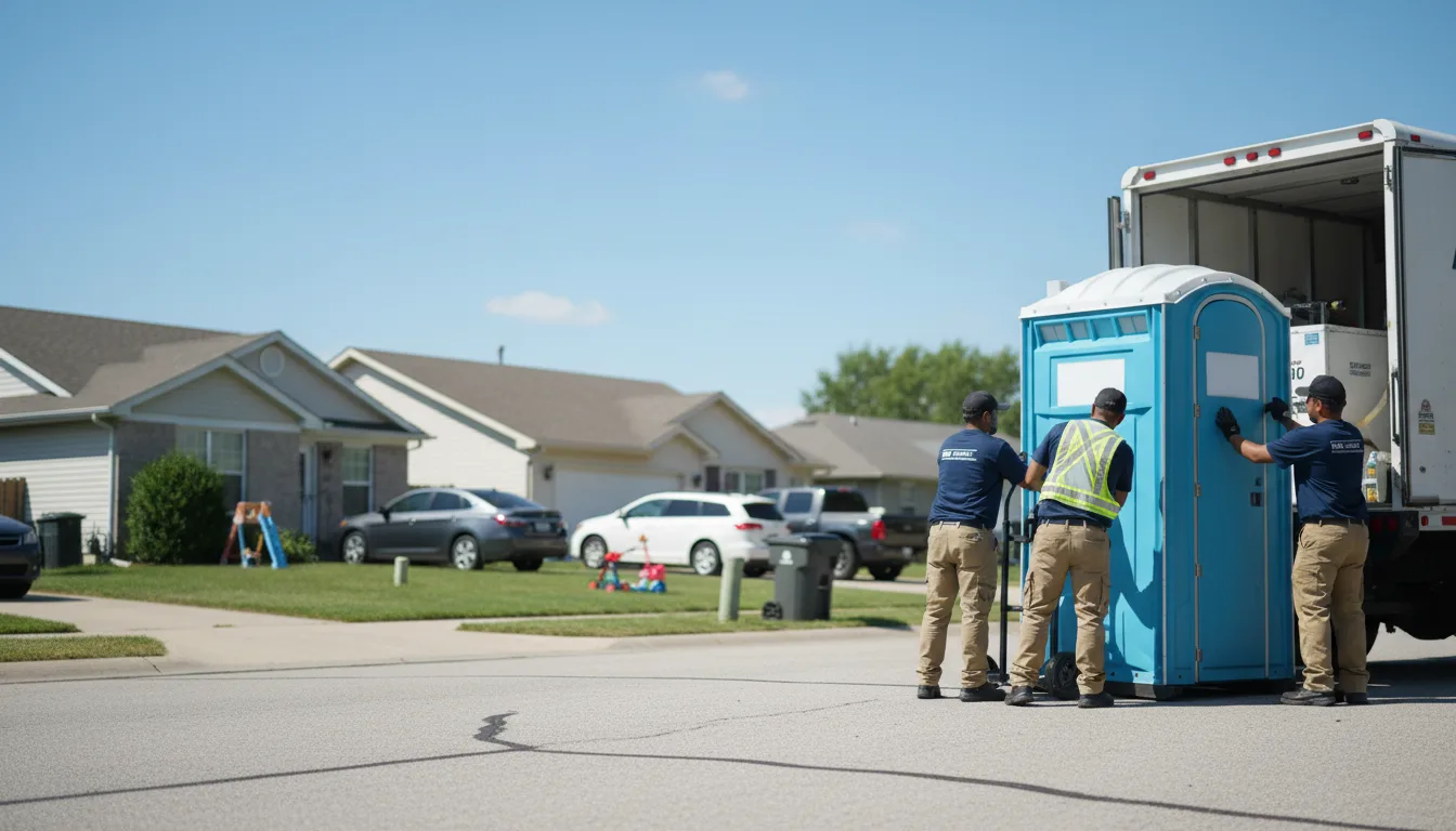Standard Porta Potty Rentals in Kansas, IL near me